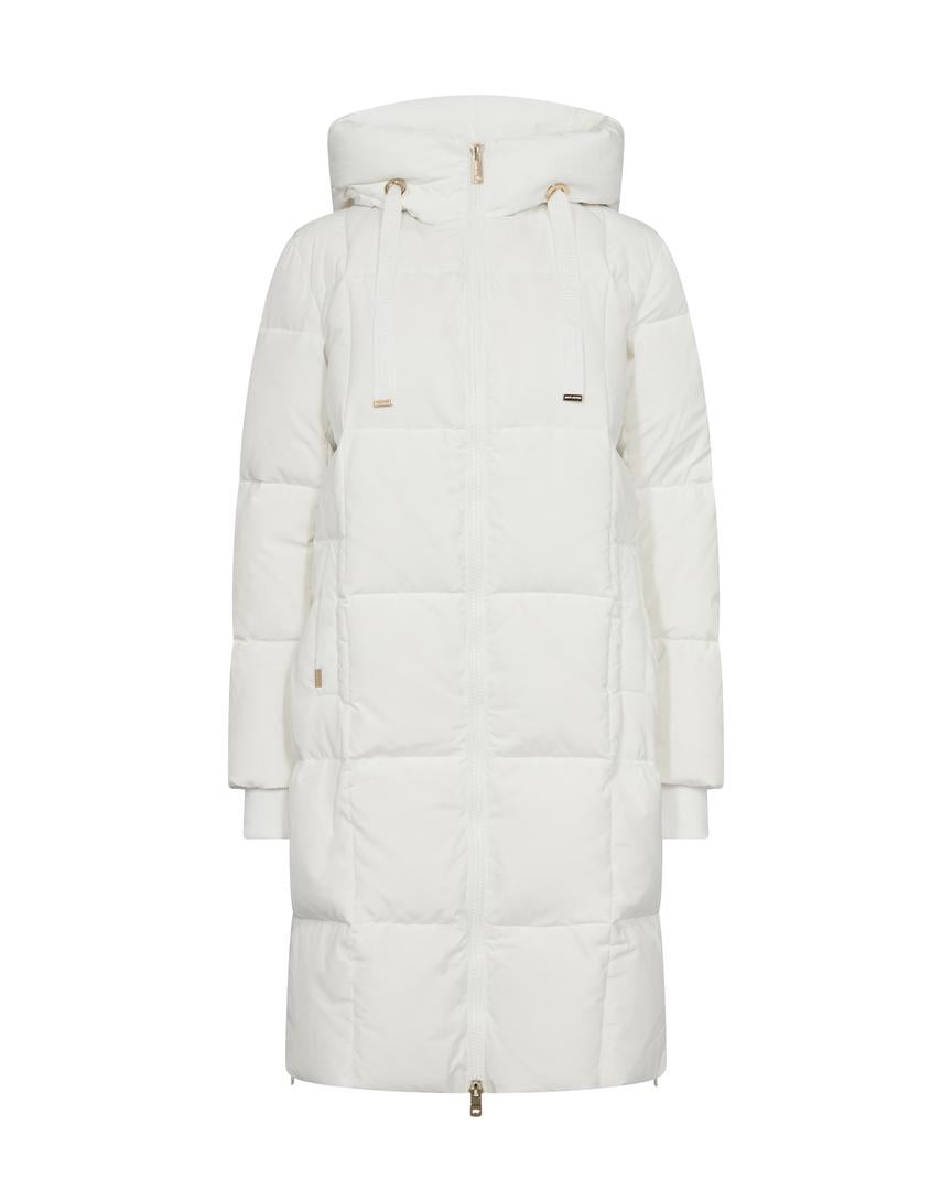 Nova Square Down Coat Off White