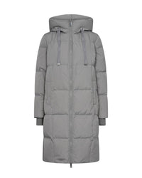 Nova Square Down Coat Sharkskin