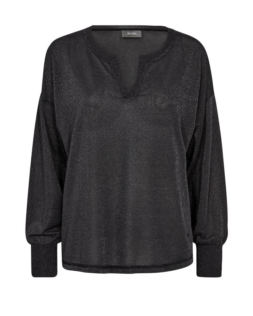 Kilana Long Sleeve Blouse Black