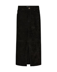 Mella Suede Skirt Black