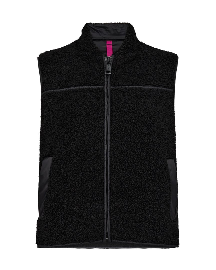 Rowe Teddy Waistcoat Black