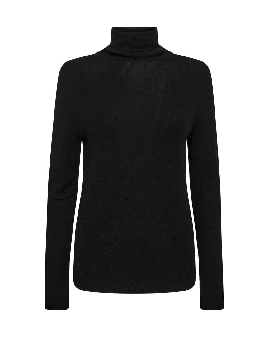 Bouch Rollneck Knit Black