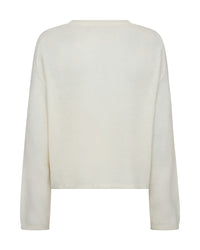 Mape O-Neck Knit Ecru