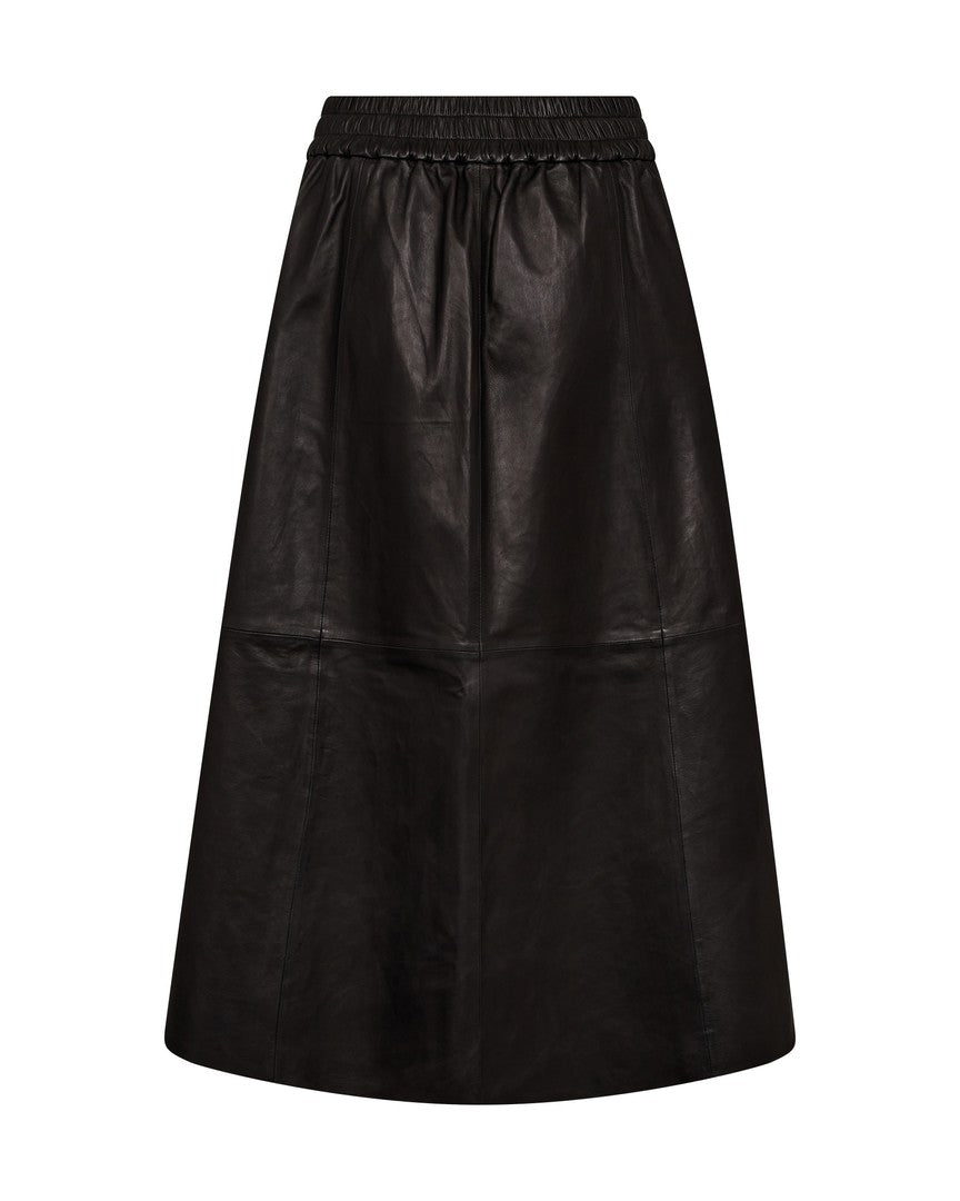 Deena Leather Skirt