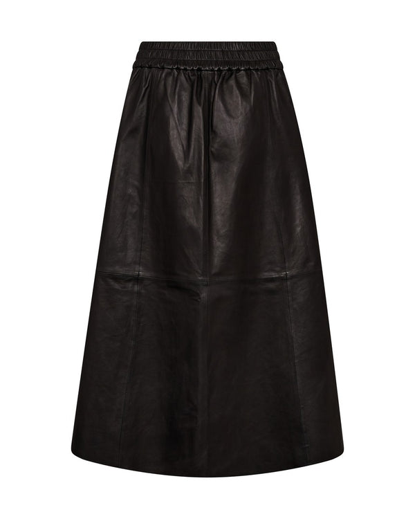 Deena Leather Skirt