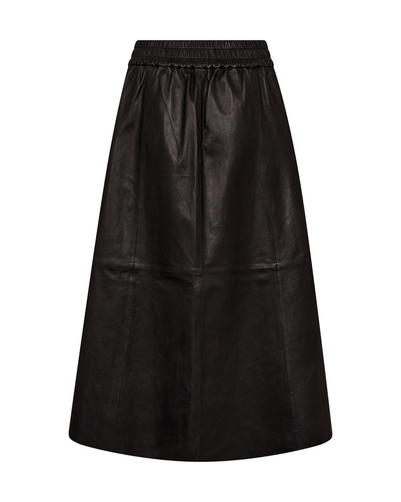 Deena Leather Skirt