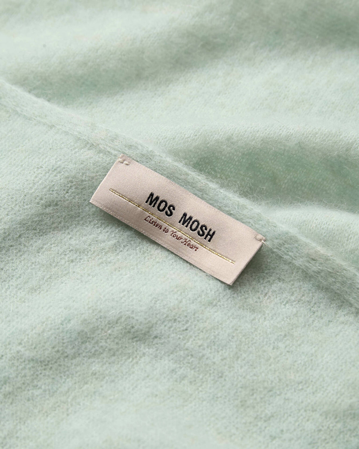 Mape Knit Scarf Frosty Green