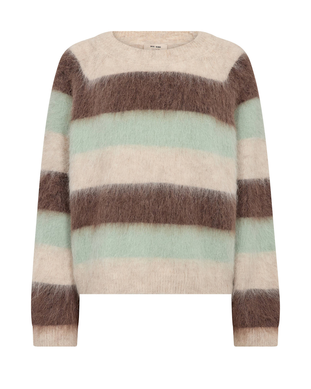 Suvi Stripe Knit Frosty Green