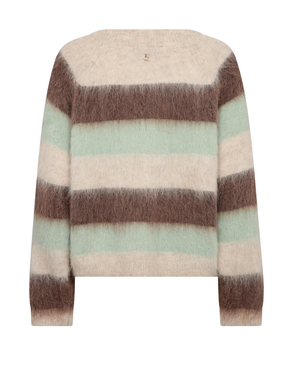 Suvi Stripe Knit Frosty Green