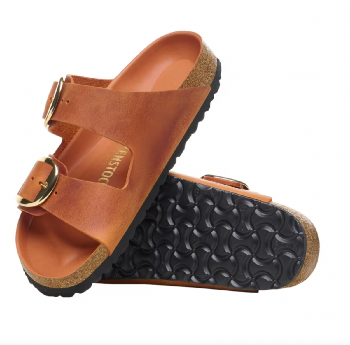 Orange birkenstocks sale online