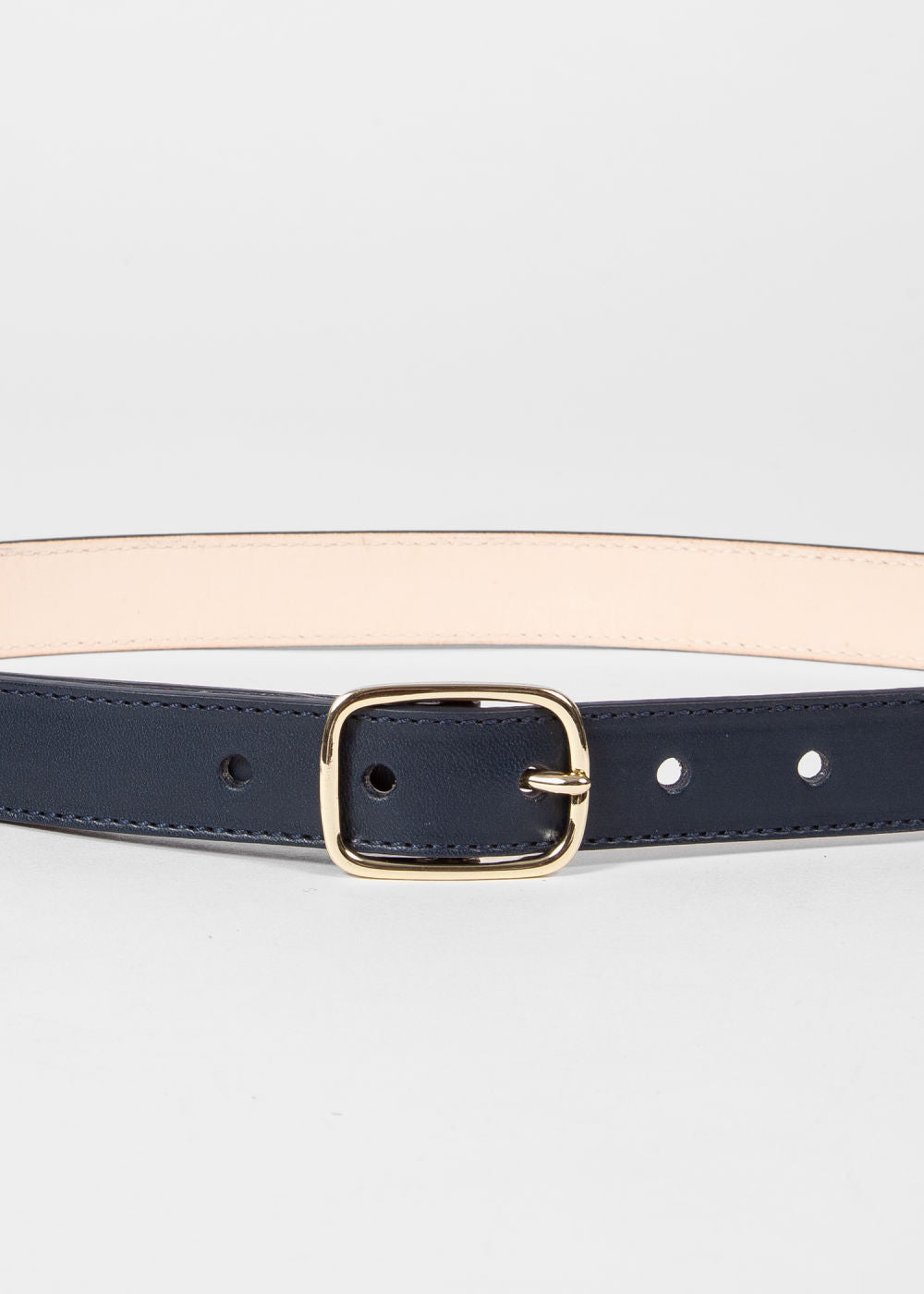 Leather 'Swirl' Belt