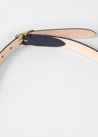 Leather 'Swirl' Belt