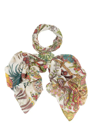 Boho Garden Ecru Scarf