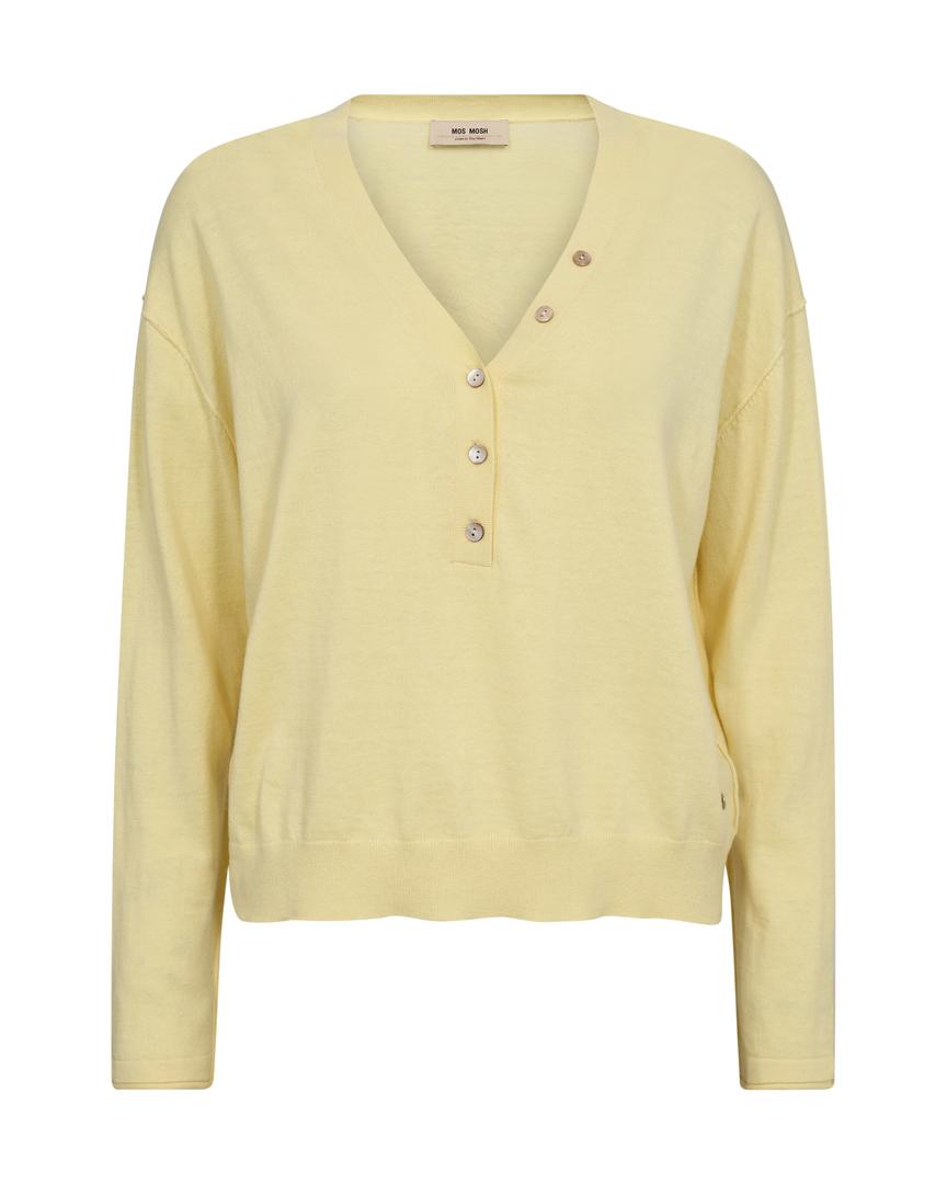 Chani Placket Knit French Vanilla