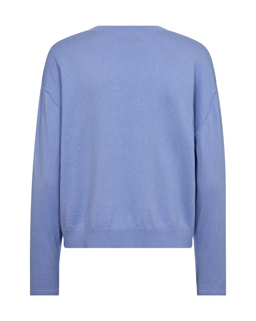 Chani Placket Knit Hydrangea