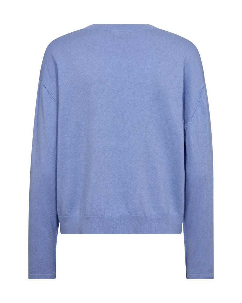 Chani Placket Knit Hydrangea