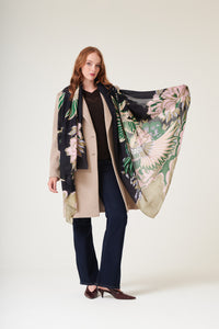 Crane Emerald Scarf