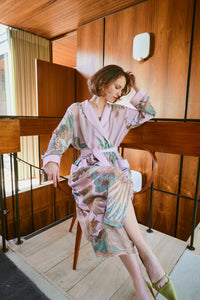 Crane Plaster Pink Gown