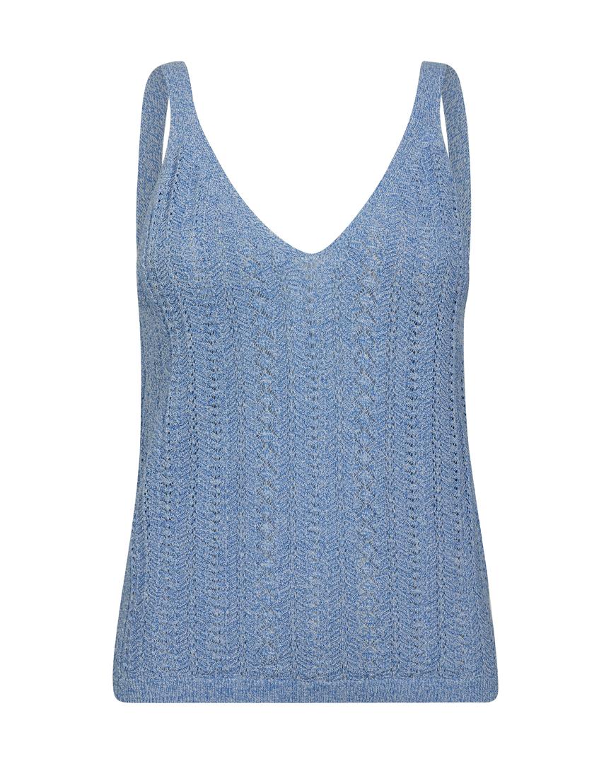 Cressida Melange Knit Top Regatta