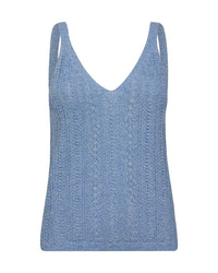 Cressida Melange Knit Top Regatta