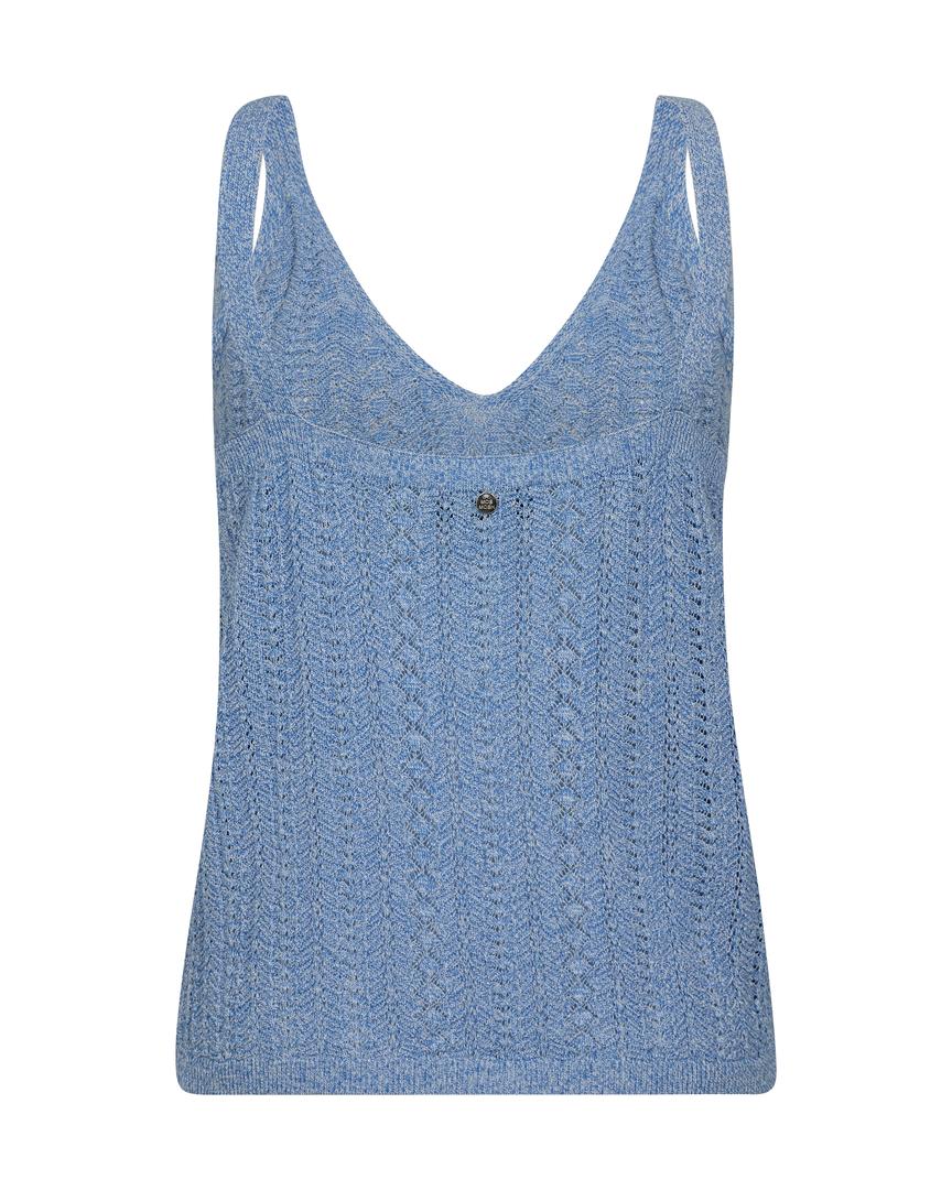 Cressida Melange Knit Top Regatta