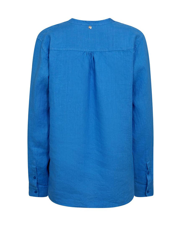 Danna Linen Blouse Regatta
