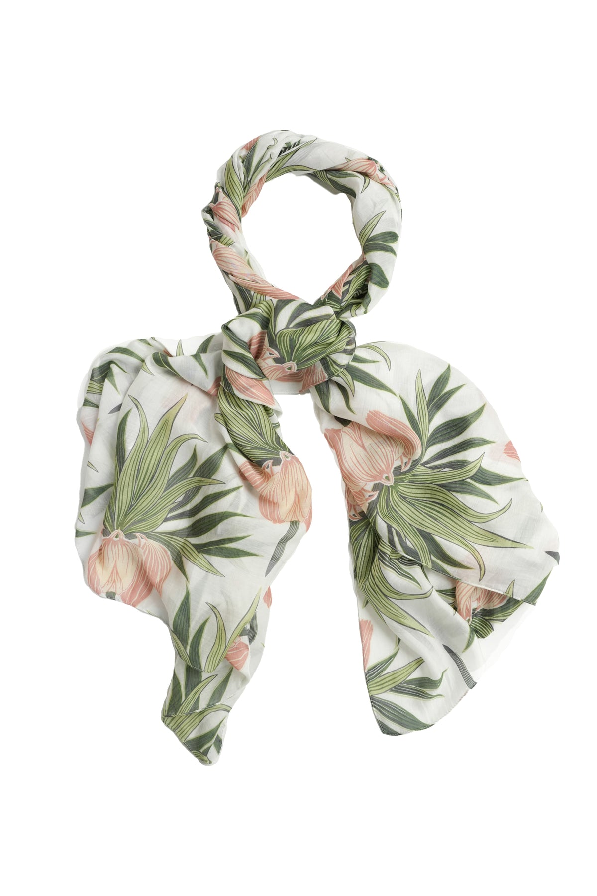 Deco Bud Ivory Scarf