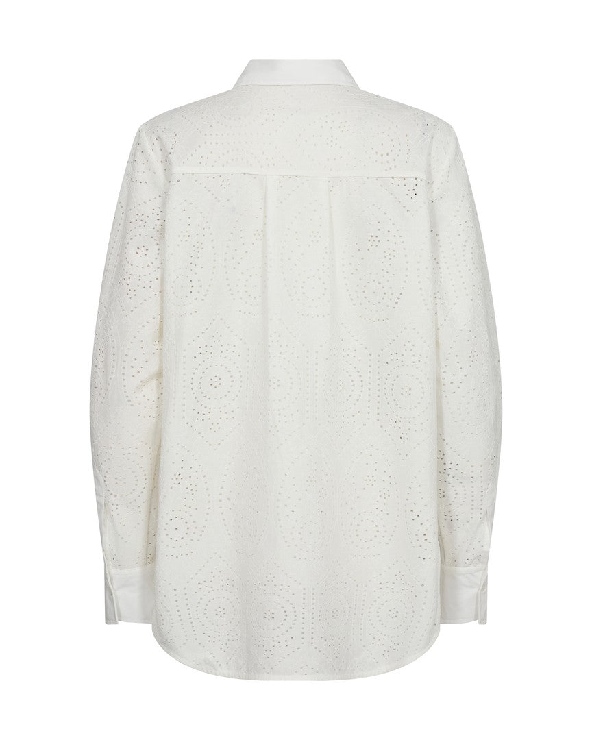 Elinda Sina Lace Blouse Ecru