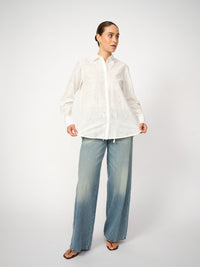 Elinda Sina Lace Blouse Ecru