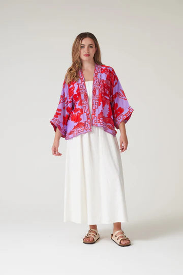 Giant Willow Violet Kimono