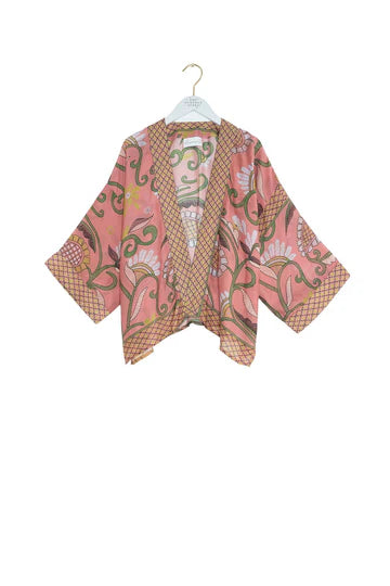 Giant Kantha Dsk Kimono by One Hundred Stars available at The SHOE GALLERY on a coathanger