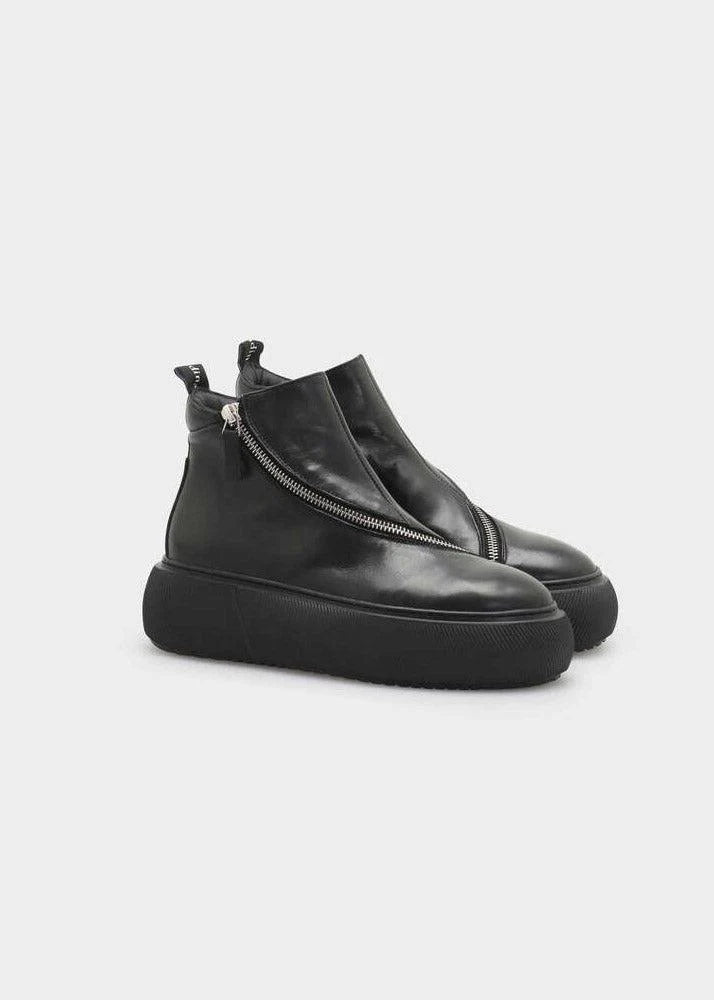 Hedda Boot Black Leather