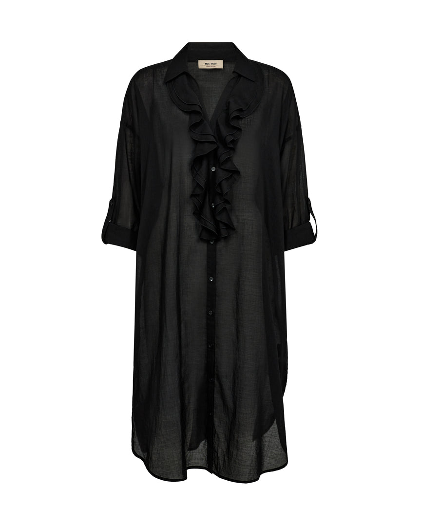 Jelena Voile Dress Black