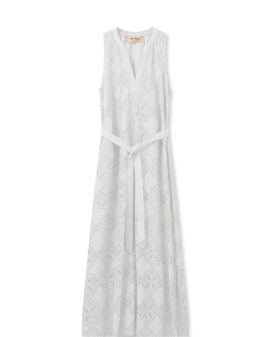 Paolina Lace Dress White