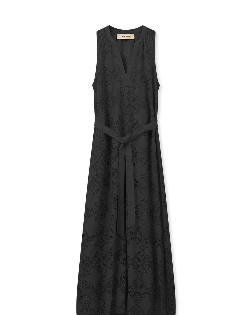 Paolina Lace Dress Black