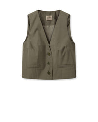Lua Edena Vest Dusty Olive