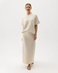 Angelina Skirt Off White