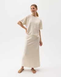 Angelina Skirt Off White