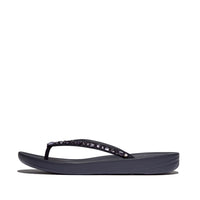 Iqushion Multi-crystal Ergonomic Flip-Flops Midnight Navy