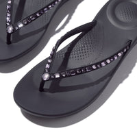 Iqushion Multi-crystal Ergonomic Flip-Flops Midnight Navy