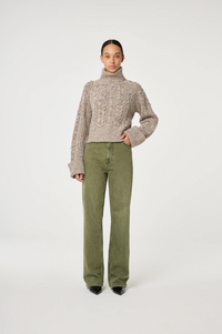 Jules Pullover Dark Oatmeal Melange
