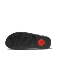 Lulu Crystal mix toe-post All Black