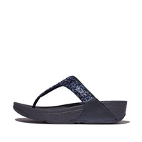 Lulu Crystal mix toe-post Midnight Navy