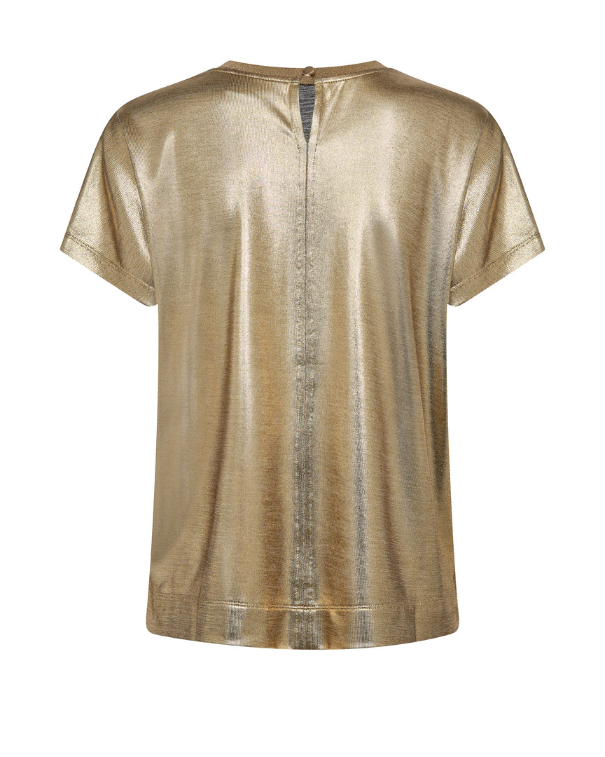 Nivola Metallic Tee Gold