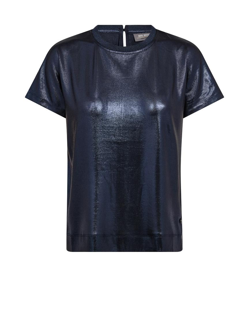 Nivola Metallic Tee Salute Navy