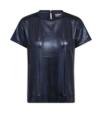 Nivola Metallic Tee Salute Navy