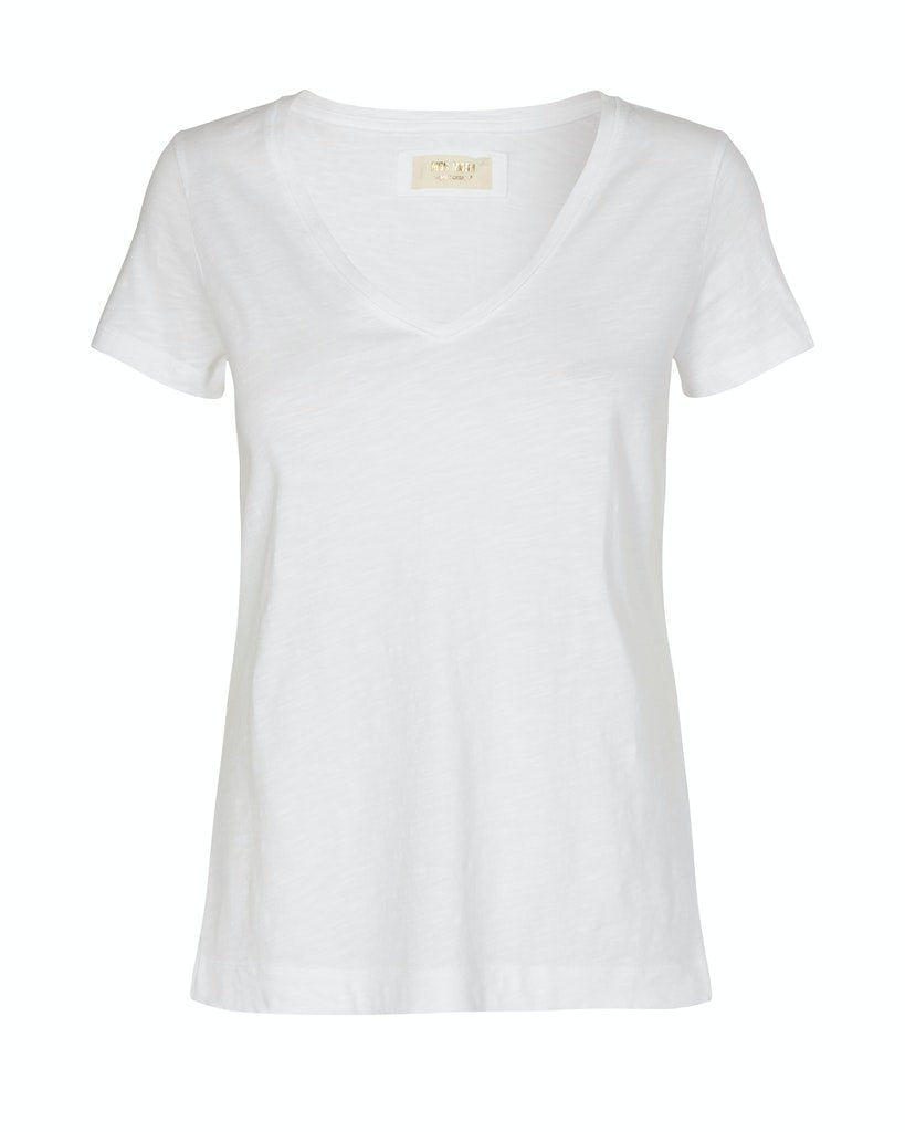Arden Organic V Tee white