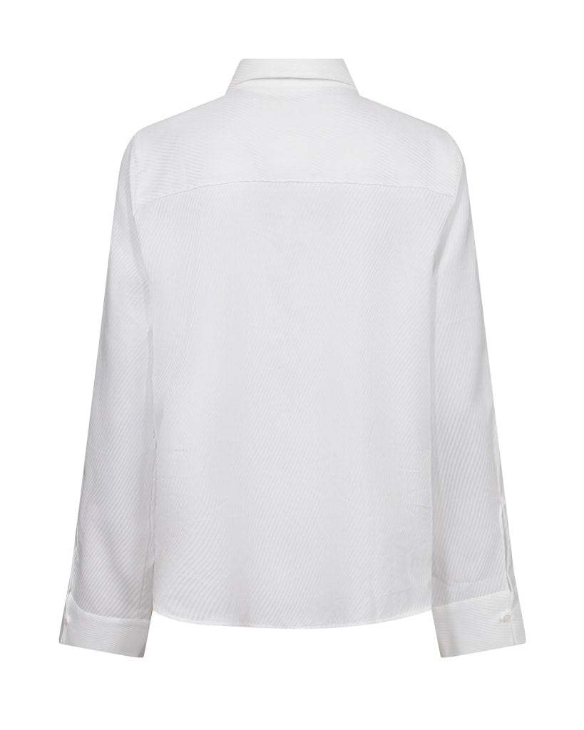 Ayen Stripe Shirt White