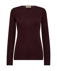 Bouch Round Neck Knit Fudge
