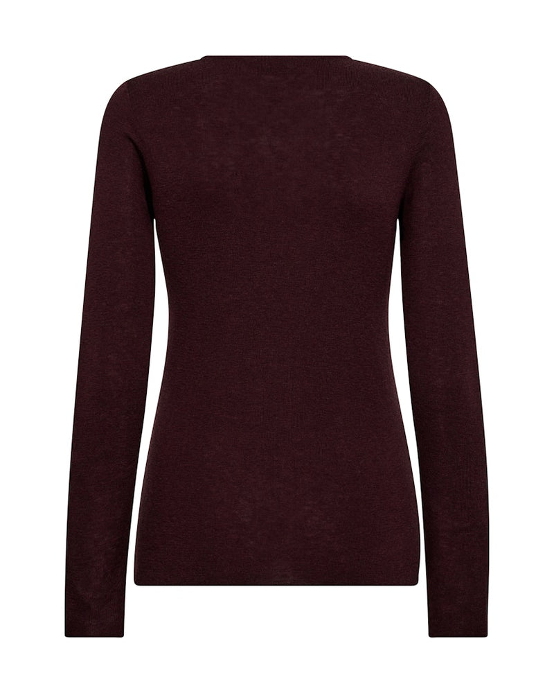 Bouch Round Neck Knit Fudge